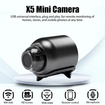 Compact Wireless Night Vision Security Camera