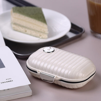 Travel Daily Pill Organizer Box