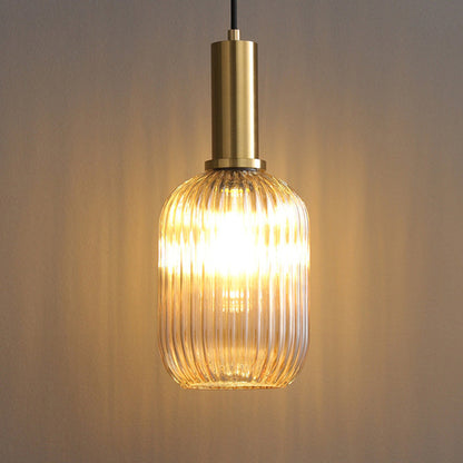 Classic Colorful Glass Pendant Light Fixture