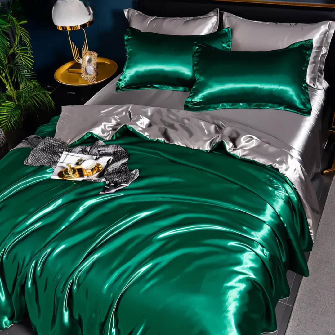 Luxurious Soft Silk Bed Sheets
