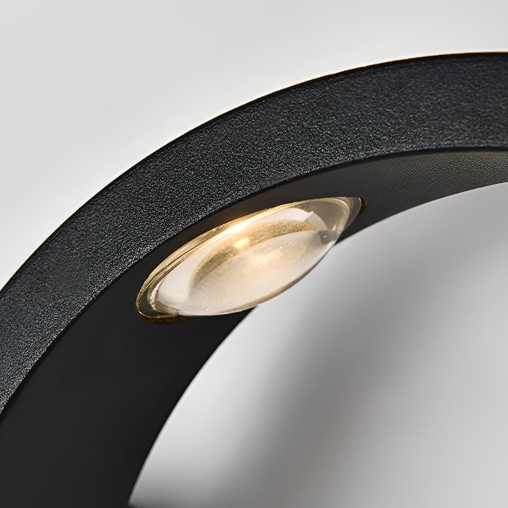 Modern Coastal Wave LED Wall Light Fixture