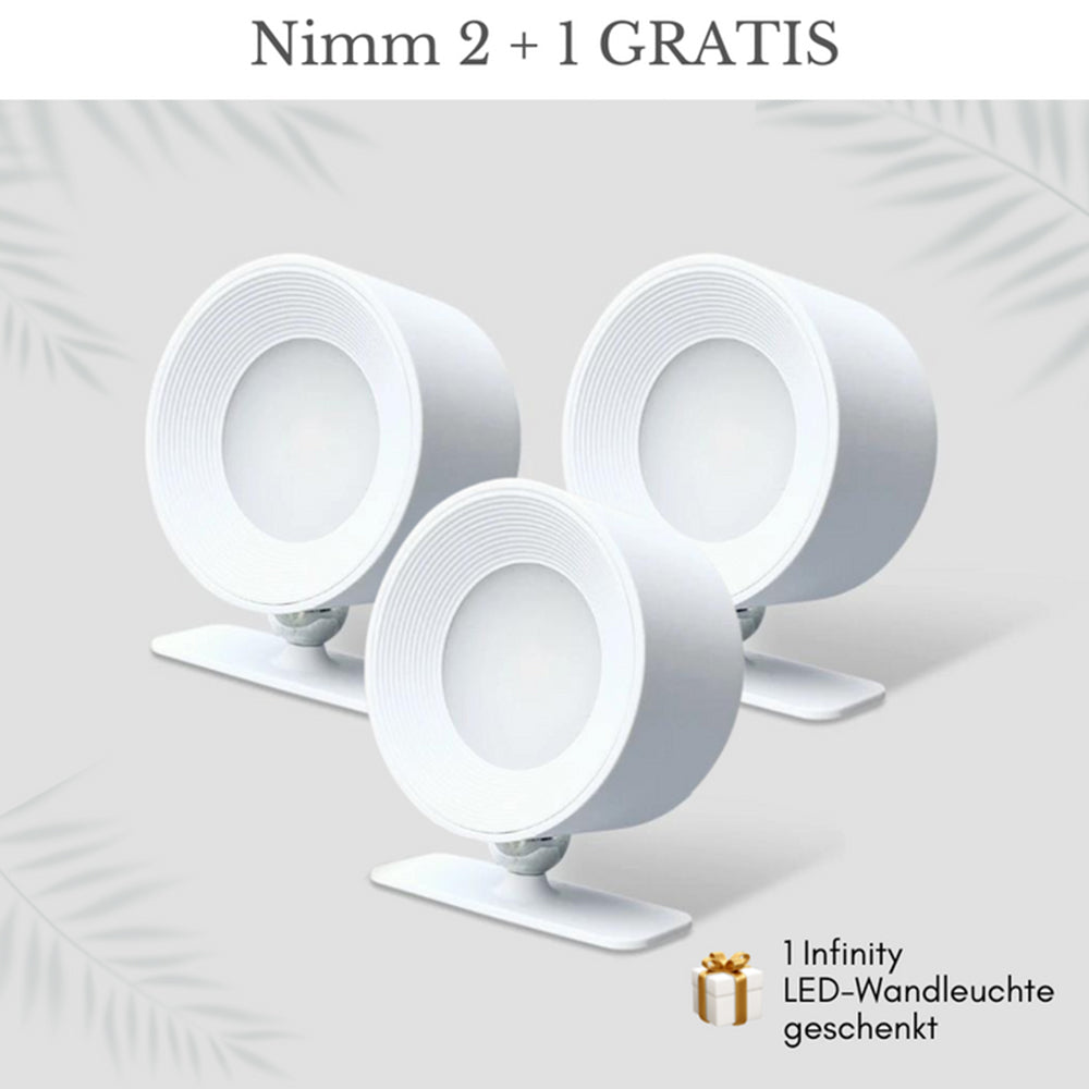 Compact Rotating LED Mini Wall Lamp