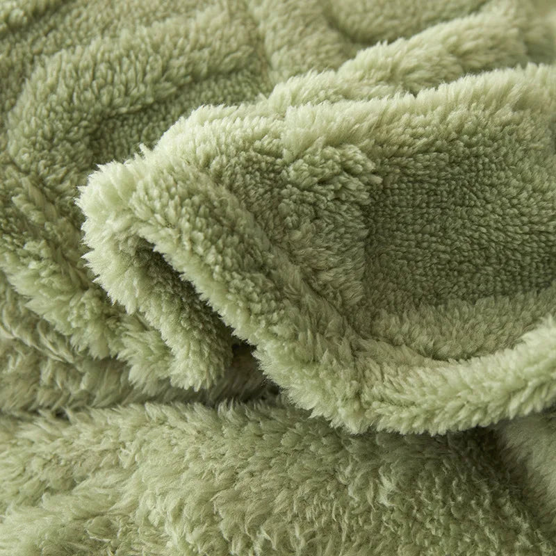 Soft Wool Blanket for Bed - Cofik