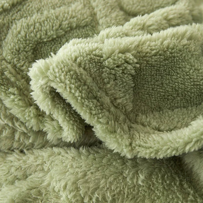Soft Wool Blanket for Bed - Cofik