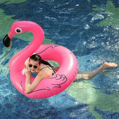 Fun Pink Inflatable Pool Float Ring