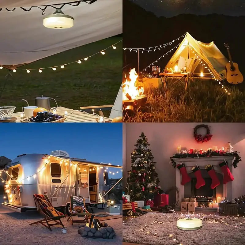 Portable LED Camp String Lantern