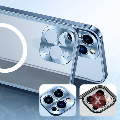 Strong Metal Phone Magnetic Charging Cover