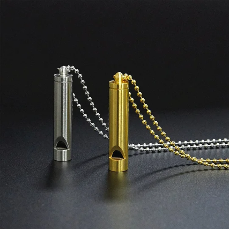 Calming Anxiety Necklace, Stainless Steel, Quit Smoking Aid