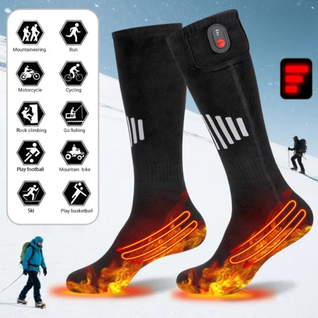 Warm Thermal Electric Socks for Cold Feet