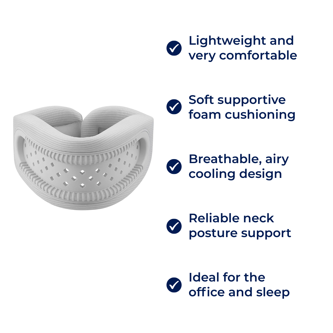 Comfortable Neck Support Pillow - Soft Breathable Design