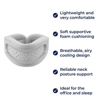 Comfortable Neck Support Pillow - Soft Breathable Design