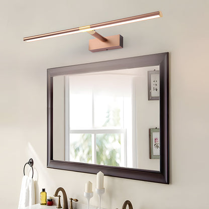 Adjustable LED Bath Light with Extending Arm and Matte Finish