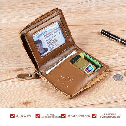 Secure Slim RFID Wallet for Men and Women