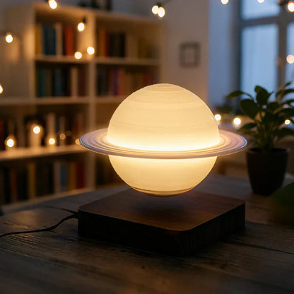 Floating Orb LED Desk Lamp