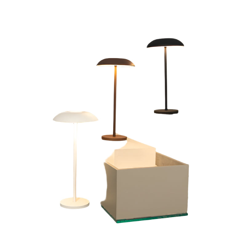 Stylish Round Cordless Table Lamp with Touch Control