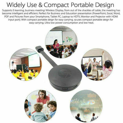 Compact WiFi 1080P Streaming Media Player