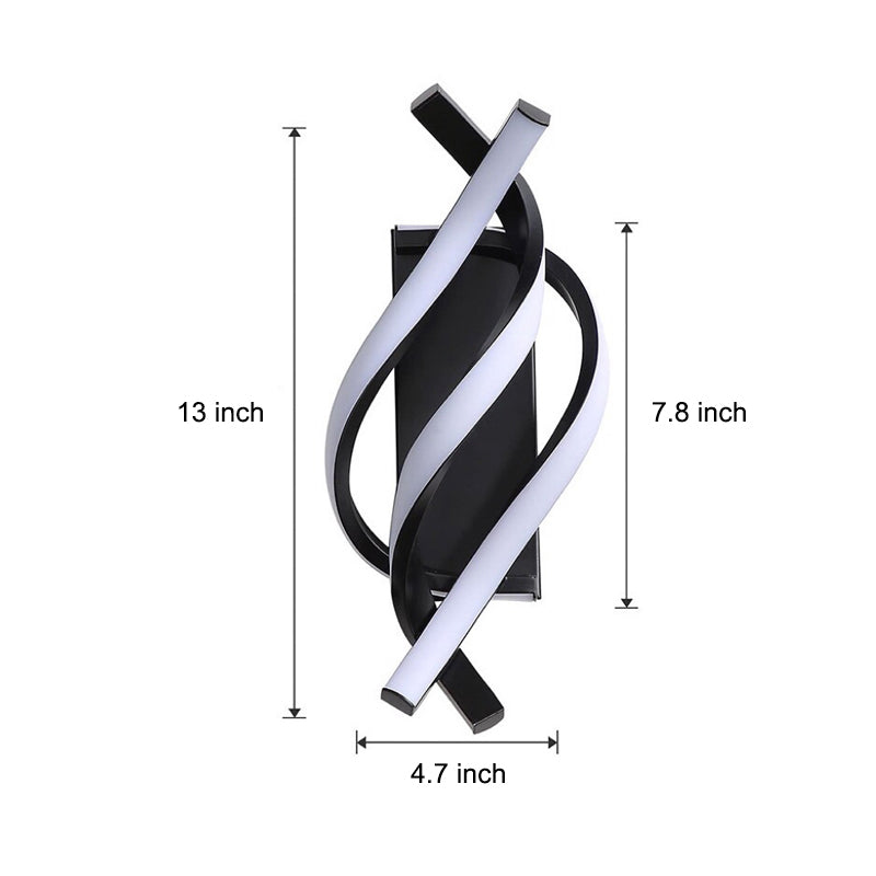 Simple 3 Level Dimmable LED Wall Light Sconce