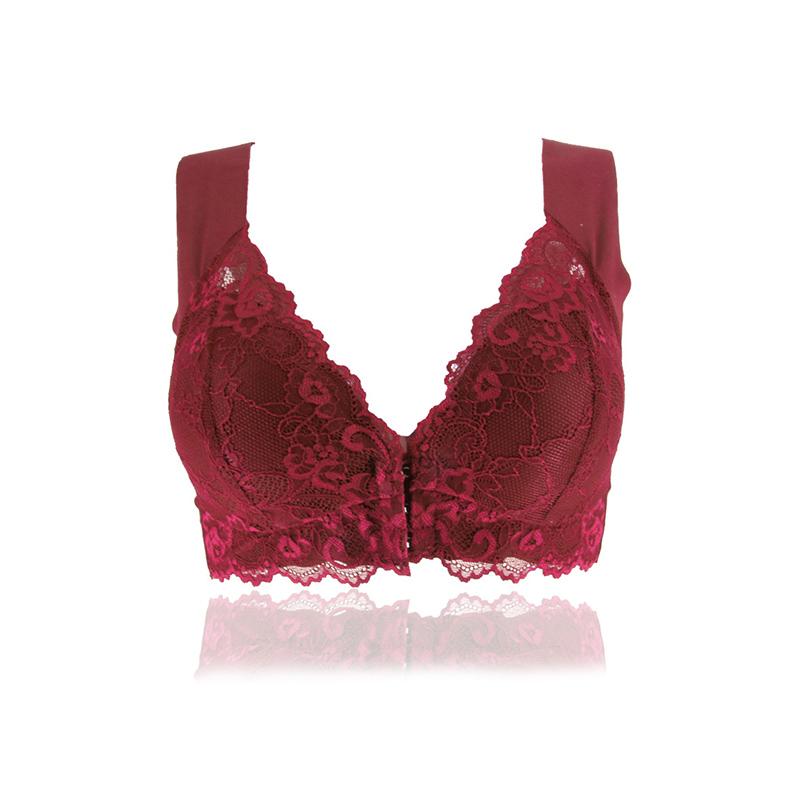 Sexy Lace Front Buckle Bra