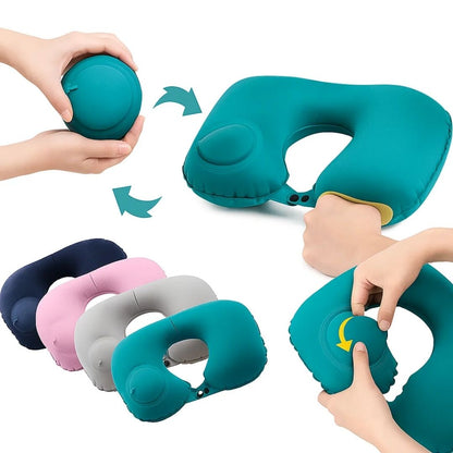 Comfortable Inflatable Neck Pillow for Travel