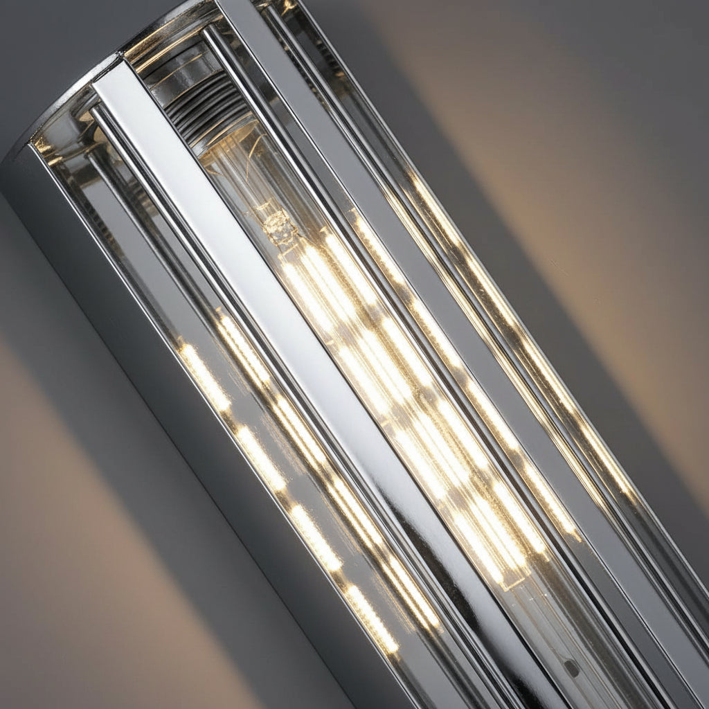 Rustic Metal LED Wall Lamp