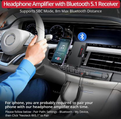 Compact HiFi Headphone Amplifier for Music Enthusiasts