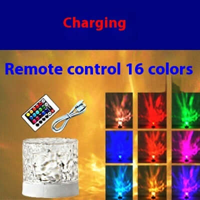 Colorful Star Night Lamp with Soothing Water Sound