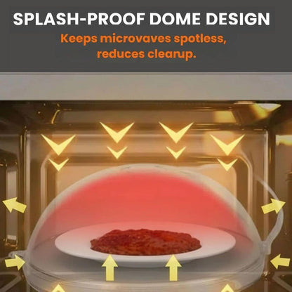 Easy Clean Microwave Splash Guard