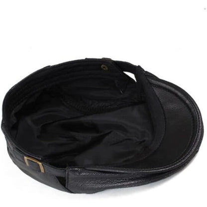 Timeless Brown Leather Hat