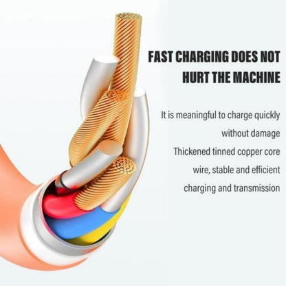Fast Magnetic Phone Charger Cable with 540° Rotation