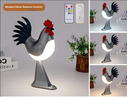Colorful LED Night Light Lamp with Sound and Dimmer