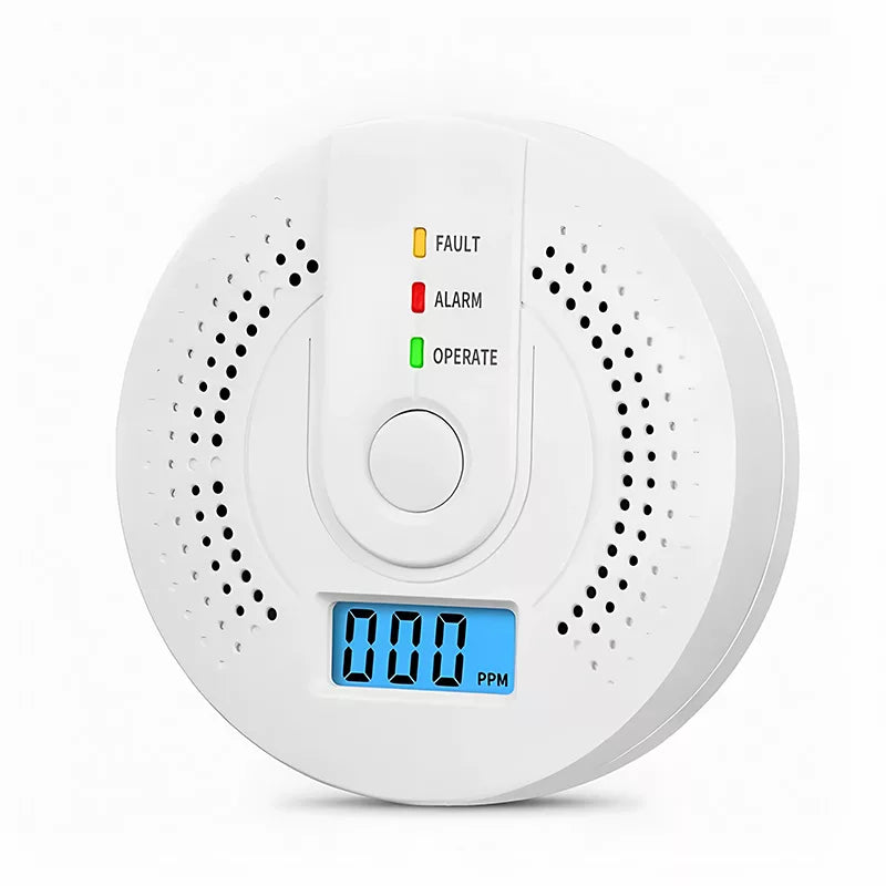 Digital CO Detector with LCD Screen