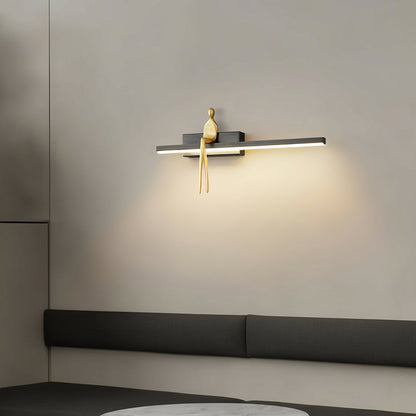 Luxury Copper LED Wall Light Fixture