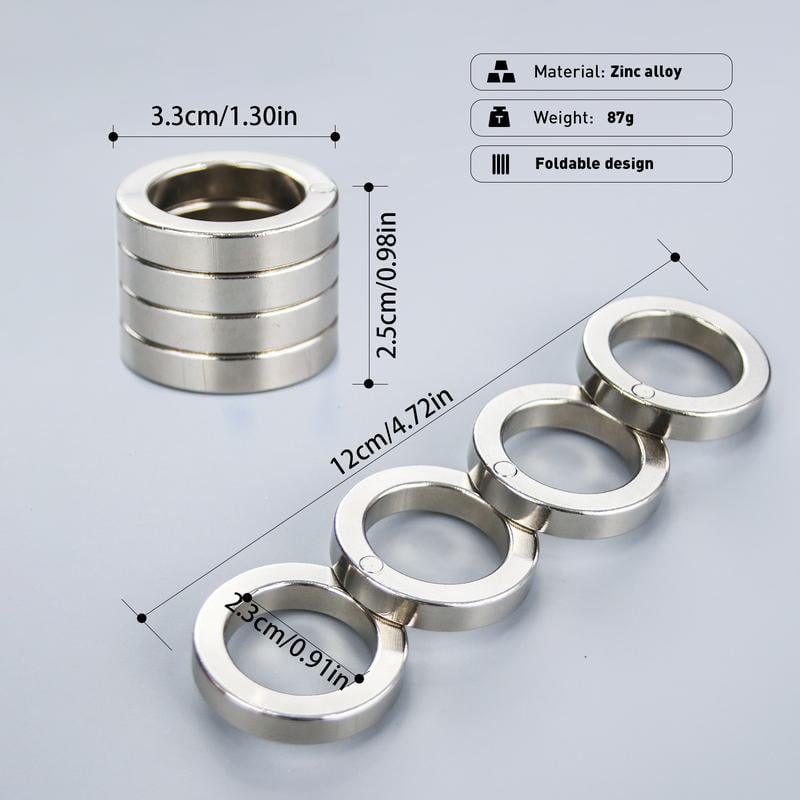 Compact Folding Archery Ring