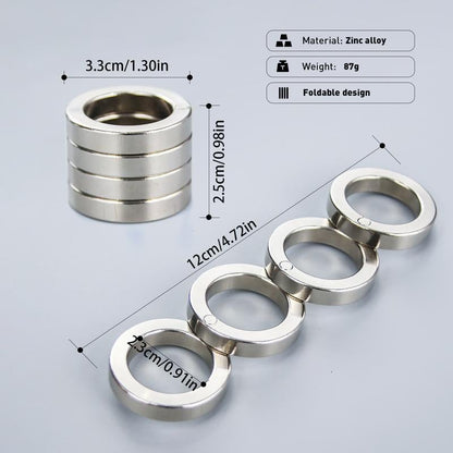 Compact Folding Archery Ring