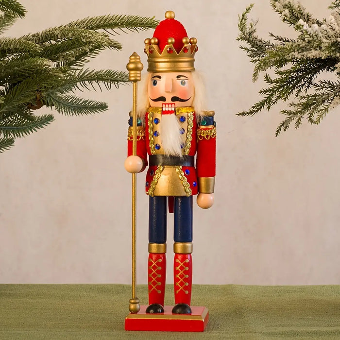 Classic Wooden Christmas Nutcracker Decoration