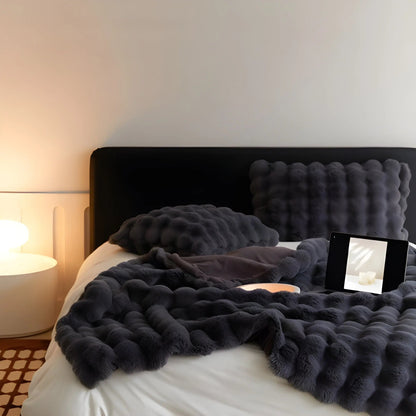 Soft Plush Throw Blanket for Cozy Comfort