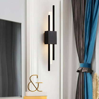 Modern LED Copper Wall Light Fixture