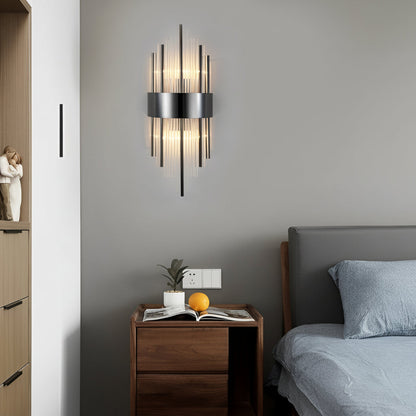 Modern Stainless Steel LED Wall Sconce 24in Dimmable Light
