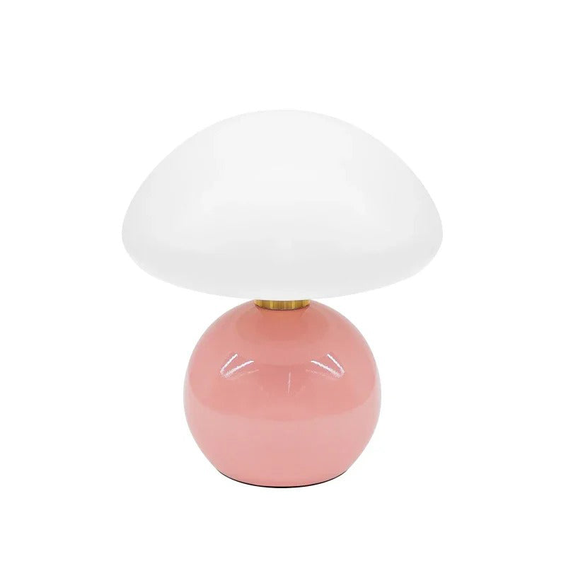 Cozy White Table Lamp for Bedroom and Living Room