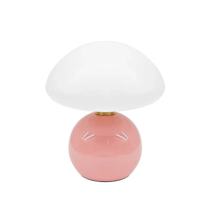 Cozy White Table Lamp for Bedroom and Living Room