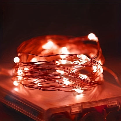 Warm String Lights - Copper LED Fairy Lights