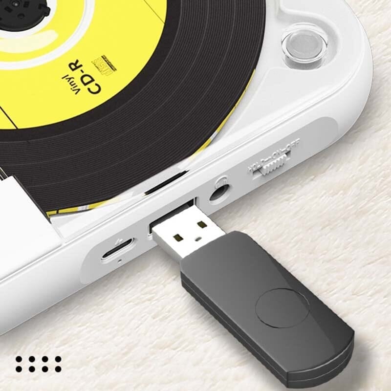 Compact Wireless CD Music Player
