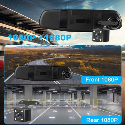 Dual Lens Car Camera with Night Vision and HD Recording