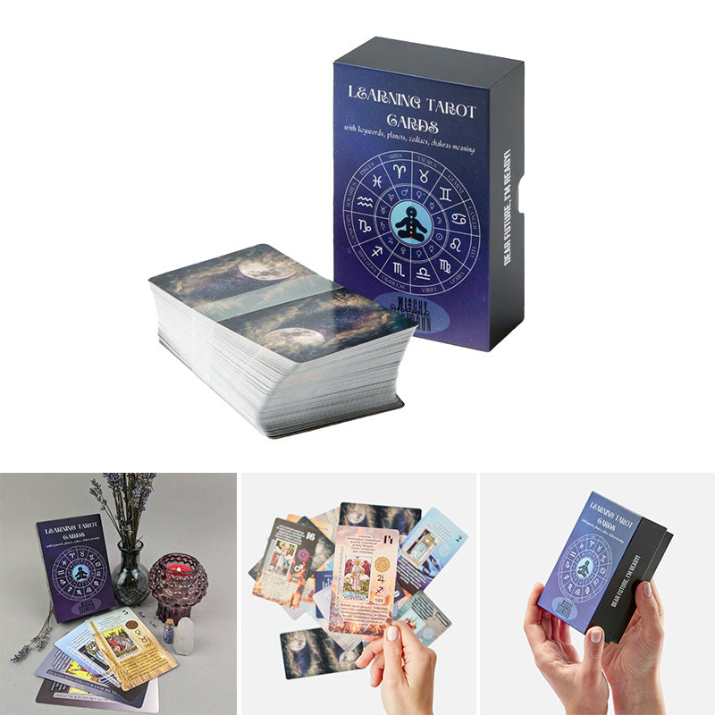 Beginner Tarot Card Deck with Guided Meanings - Cofik