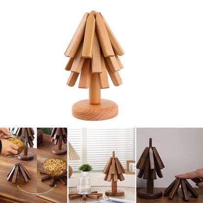 Natural Wooden Thermal Floor Mat