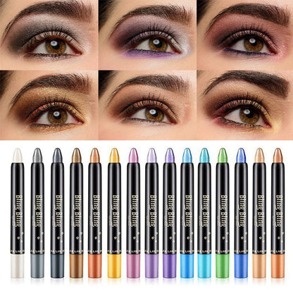 Vibrant 15 Shade Eyeshadow Makeup Stick