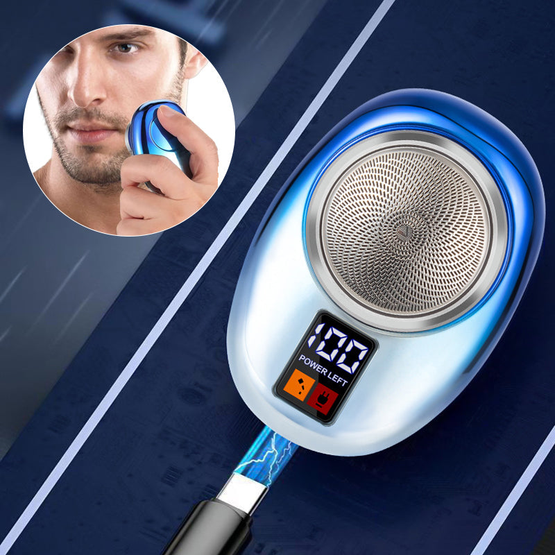 Compact Travel Rechargeable Electric Shaver