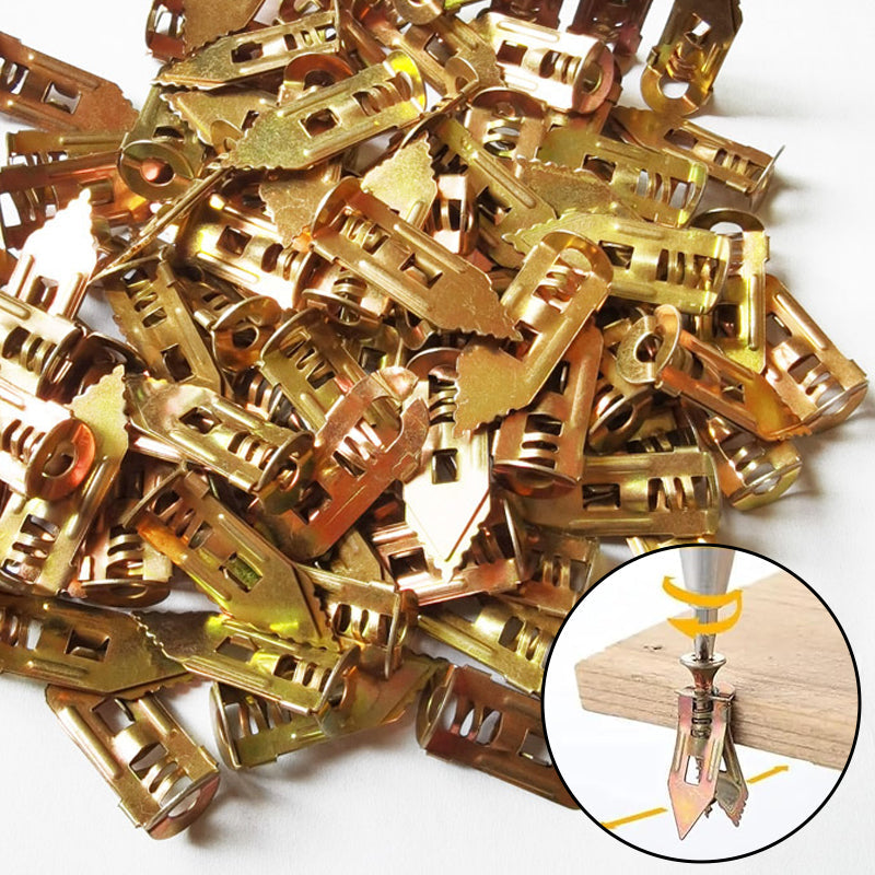 Strong Drywall Anchor Kit with Heavy Duty Zinc Screws