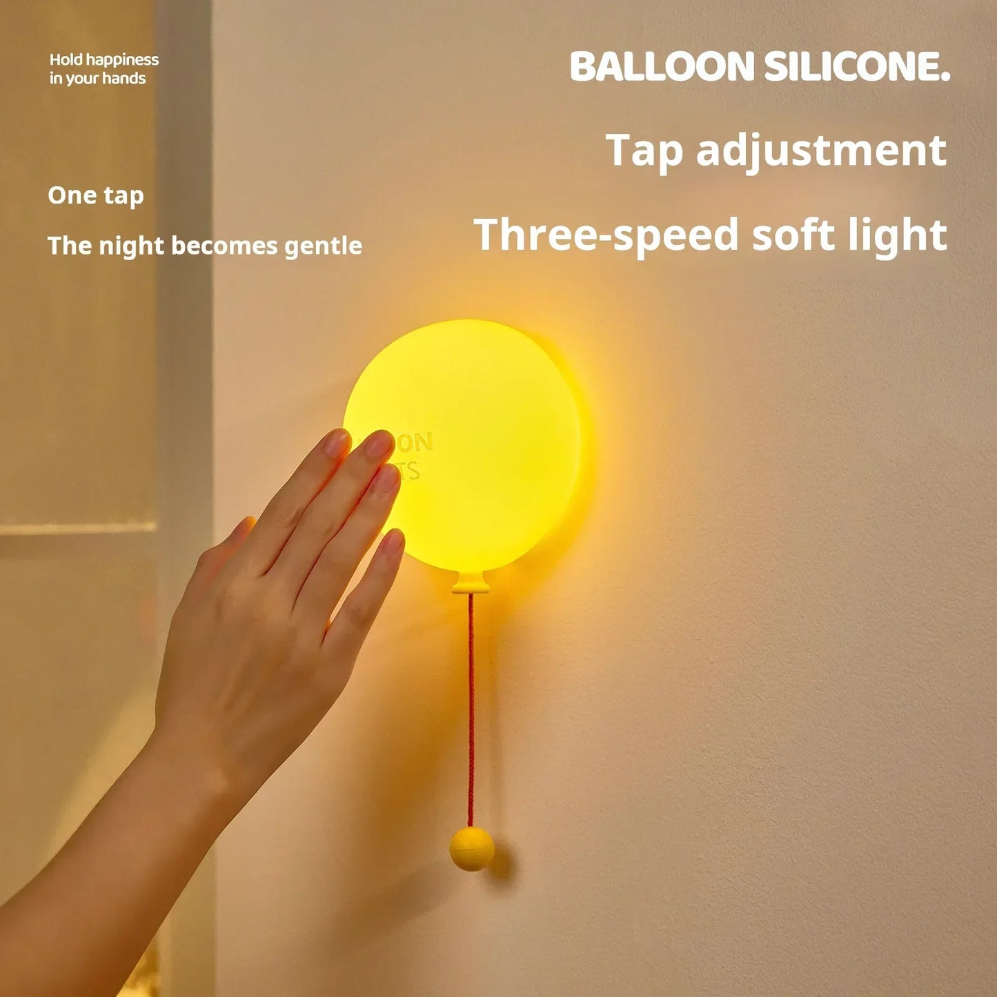 Warm White Inflatable Night Light
