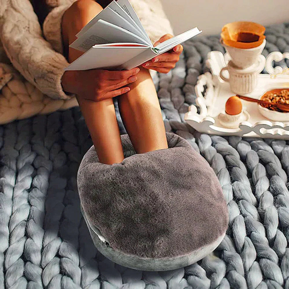 Cozy Electric Foot Warmer with Soft Plush Comfort - Cofik